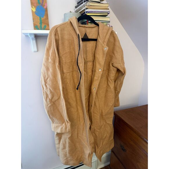 Fjallraven Jackets & Blazers - Fjall M coat wool hooded camel